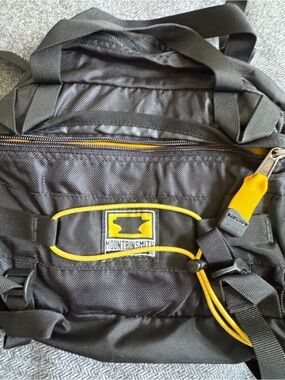 Mountainsmith Black and Yellow hip pack